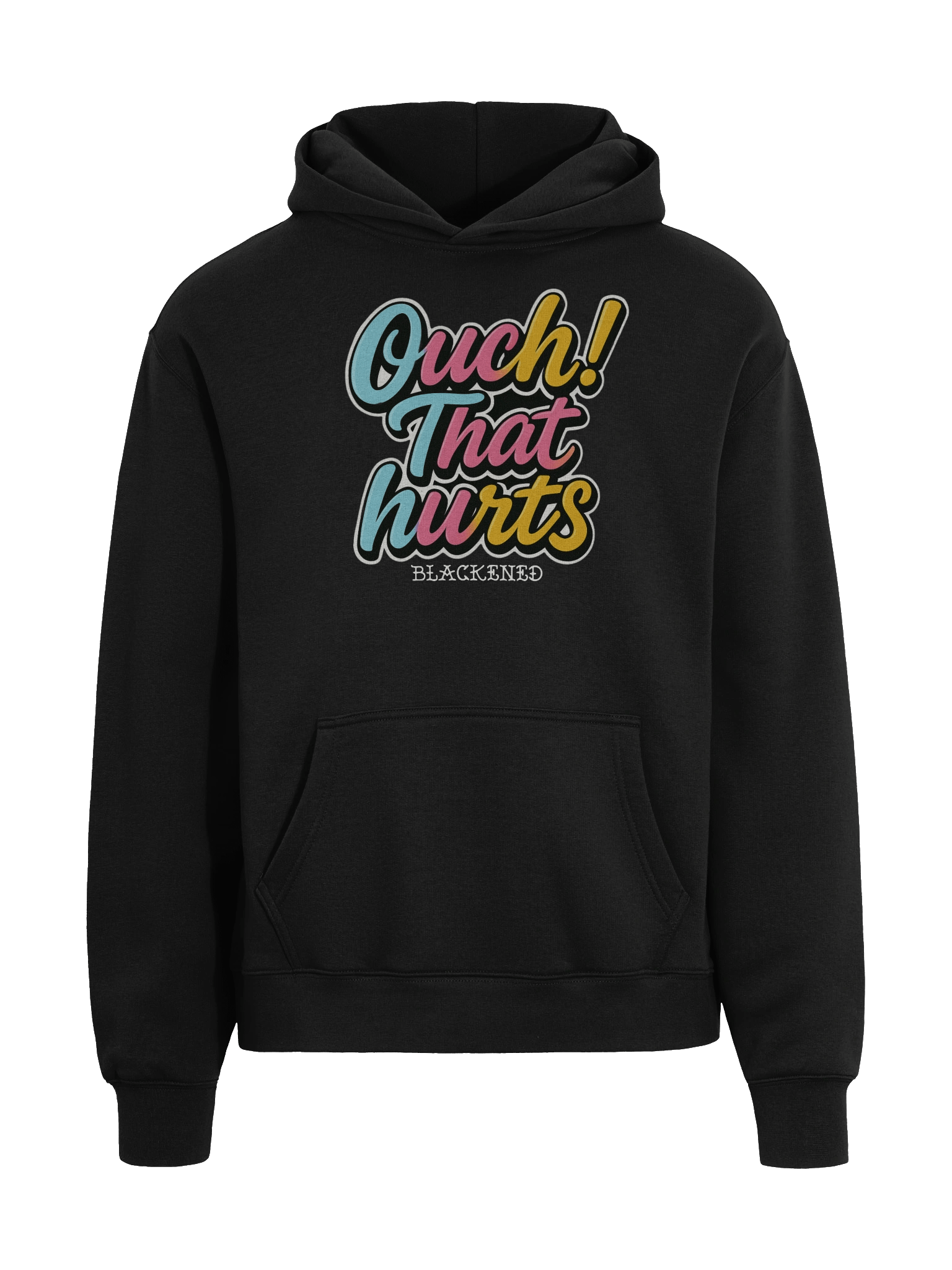 Ouch ! That hurts Oversized Hoodie product image (3)