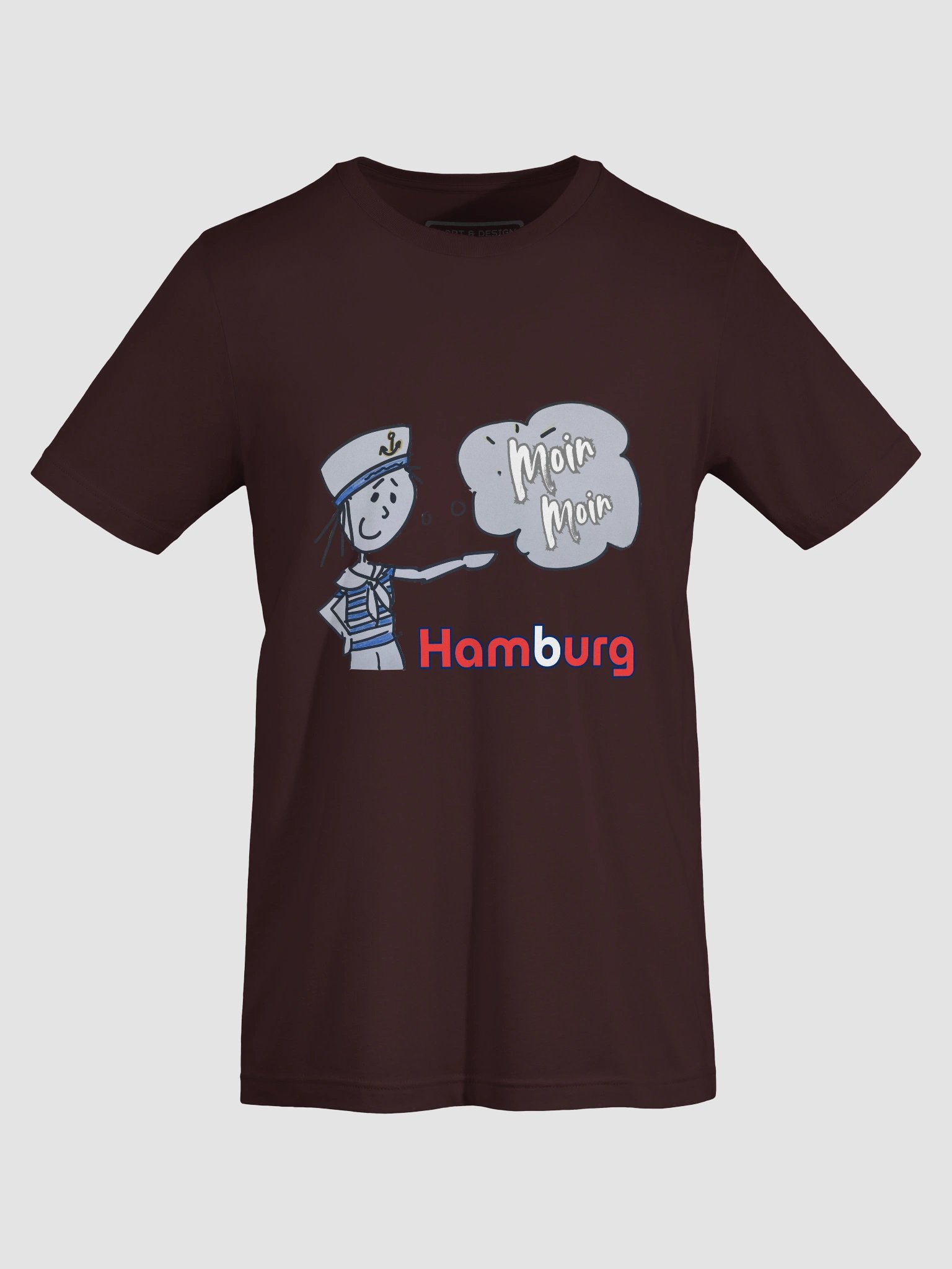 Sailor Greeting Moin-Moin - T-Shirt - Hamburg product image (58)