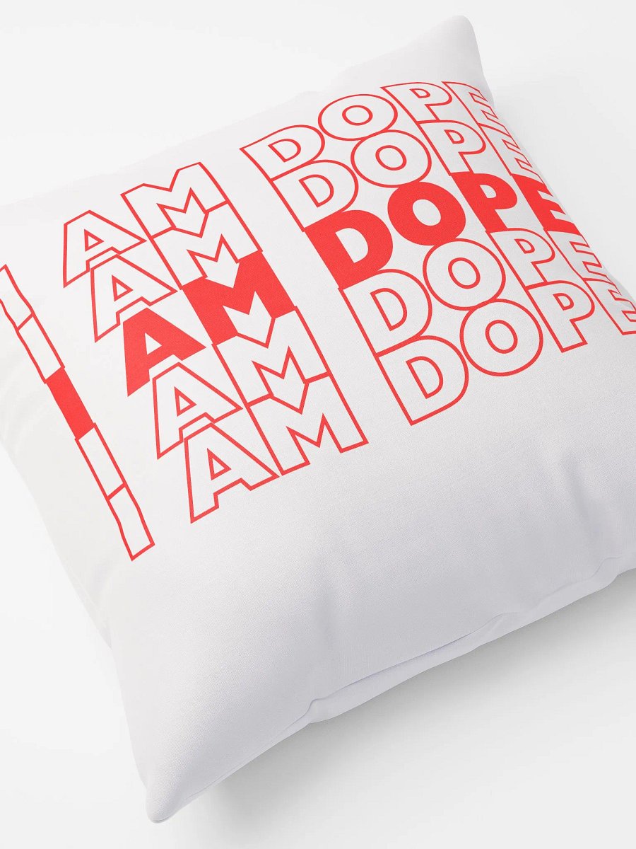 I AM DOPE Pattern All-Over Print Pillow product image (4)