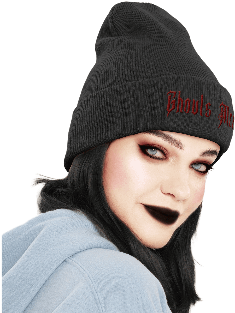 Ghouls Blood Red Beanie product image (4)