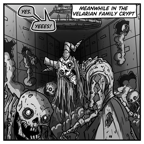 Howdy folks!
Now, a lot of folks asked about Becket’s whole speech in the last post, so here it is: 

”Free your slaves. Dona...