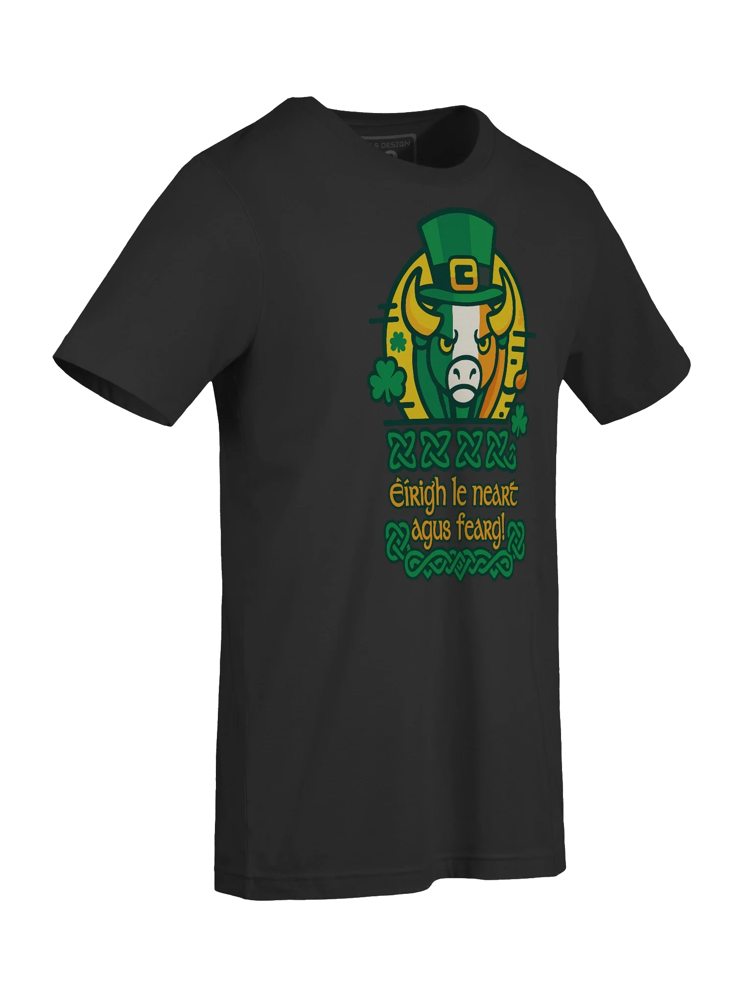 Éirigh Power Tee – Celtic Fury Meets Street Art Swagger" product image (9)