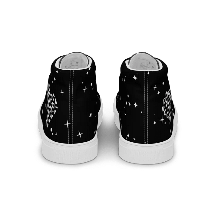 Woman's High-Top Sneakers (Checkered Heart) product image (2)