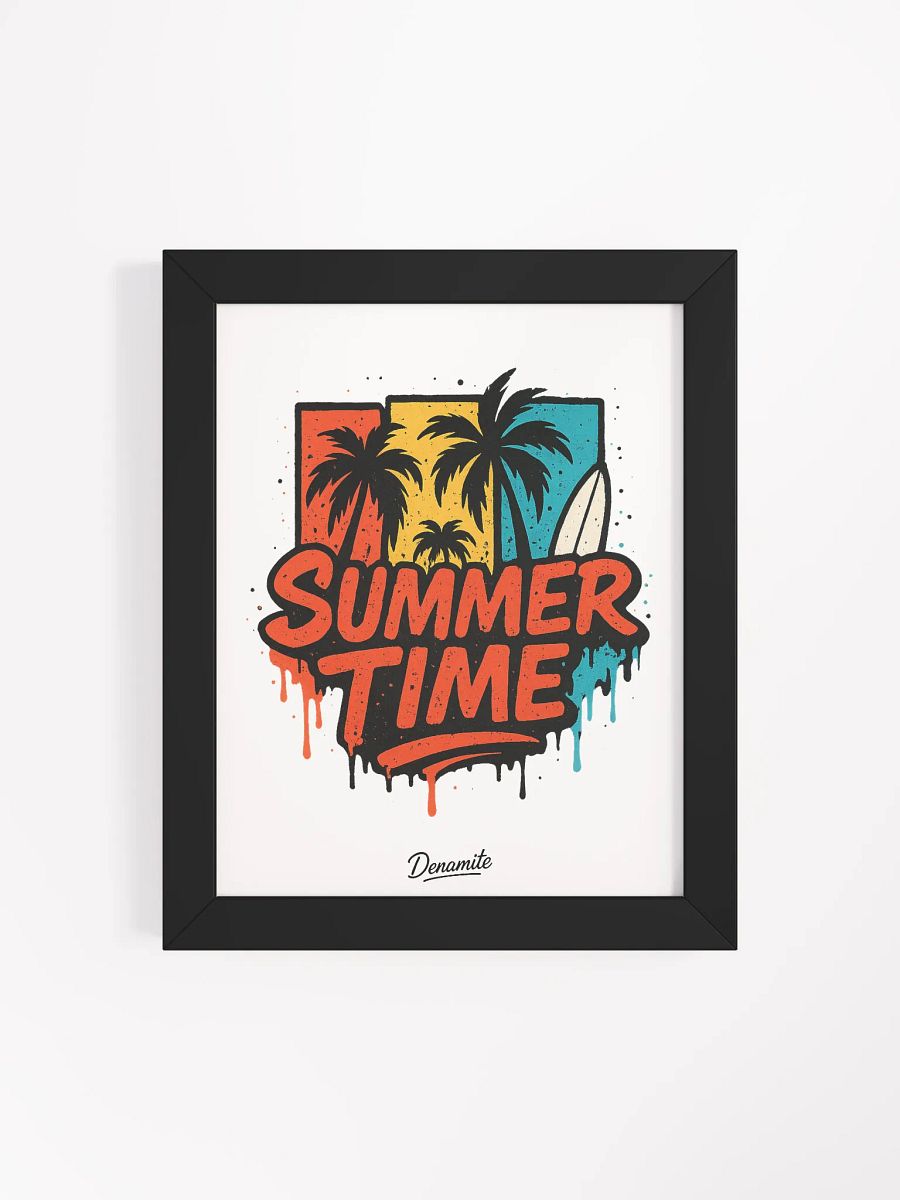 SUMMER TIME! - Framed Poster product image (4)