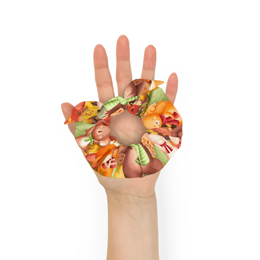 Autumn Animal Adventure Scrunchie product image (9)