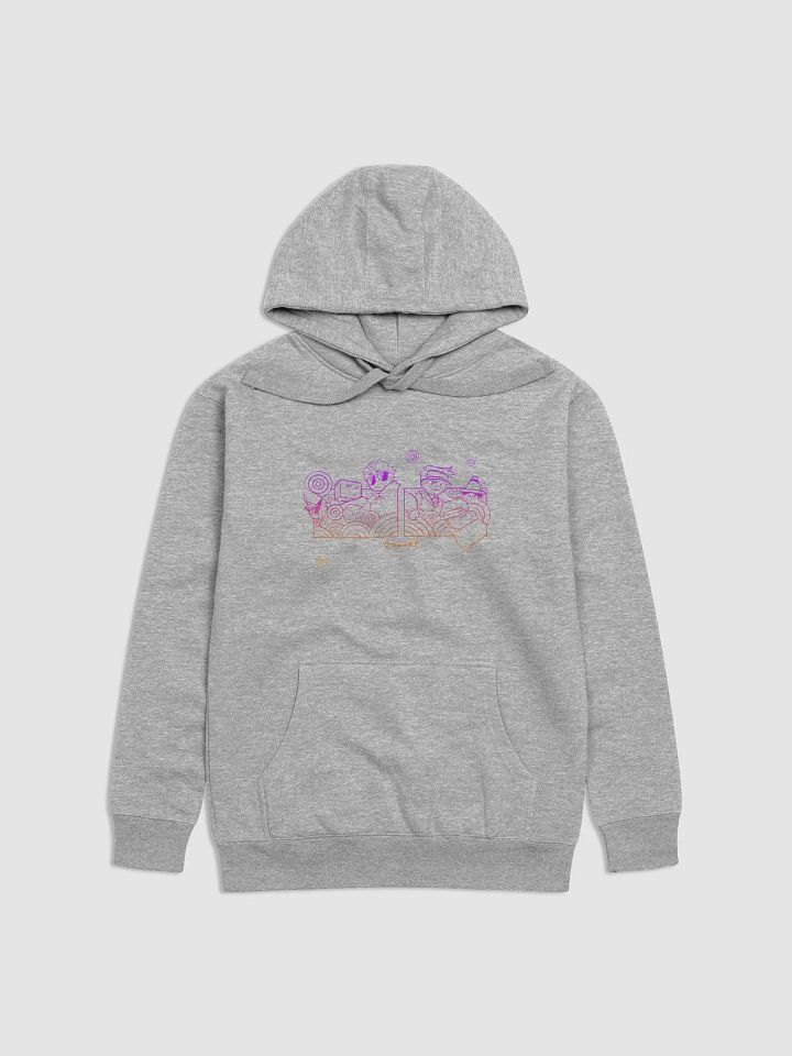 Radial Hoodie (Outline) product image (6)
