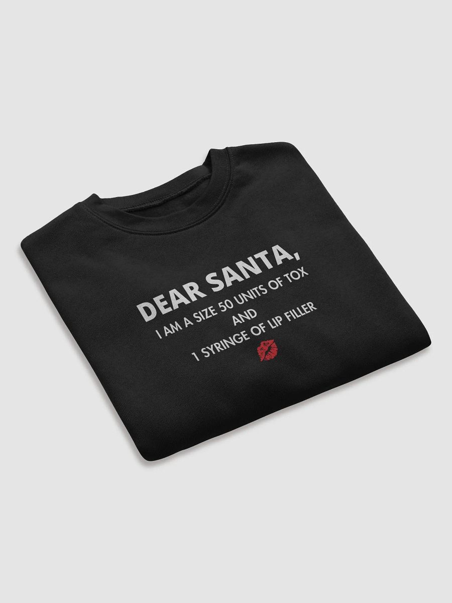 Dear Santa Fleece Crop Sweatshirt product image (4)