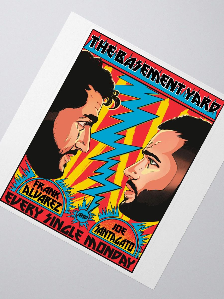 The Basement Yard Face Off Sticker product image (2)