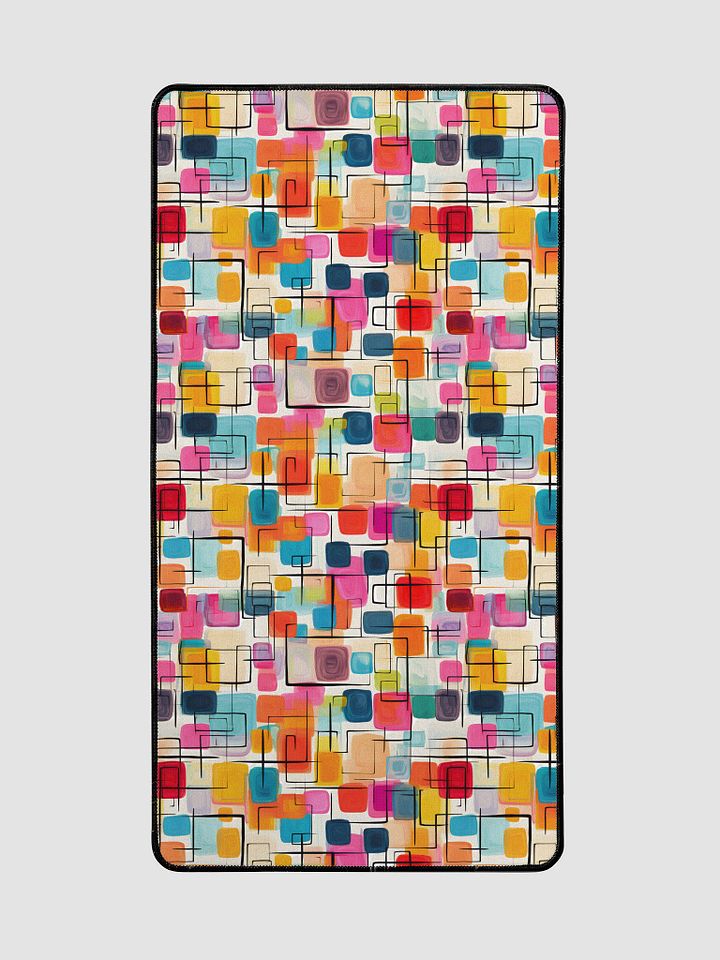 Geometrical Squares Desk Mat product image (2)