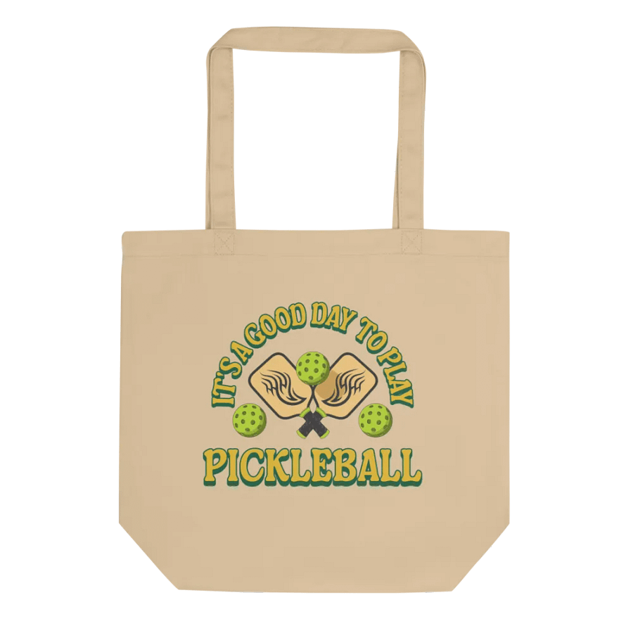 It's A Good Day To Play Pickleball Eco-Tote product image (1)