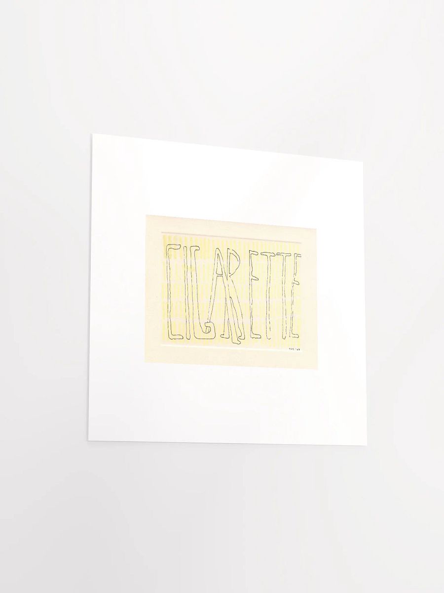 Cigarette panel card print product image (4)