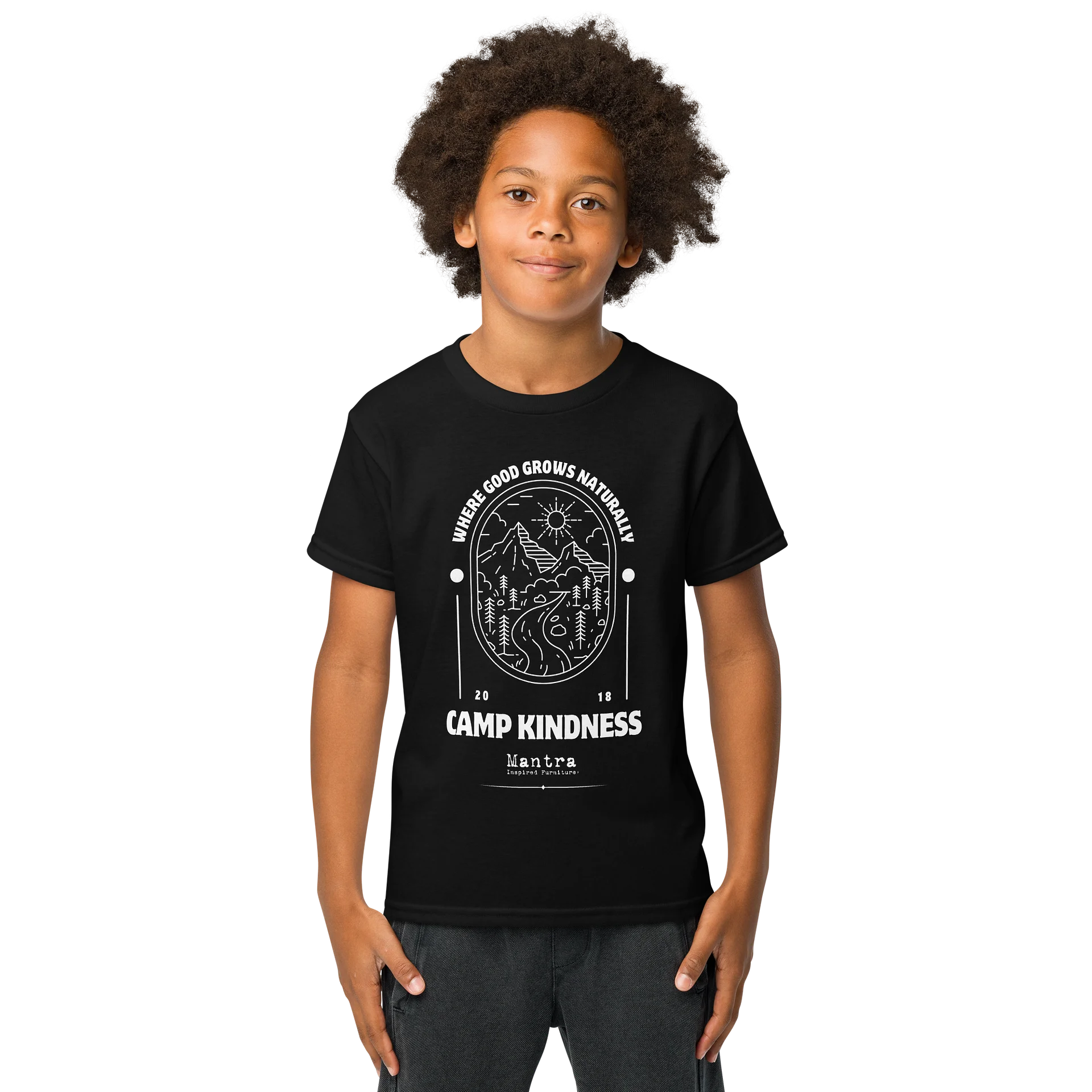 Camp Kindness Kids Tee product image (1)