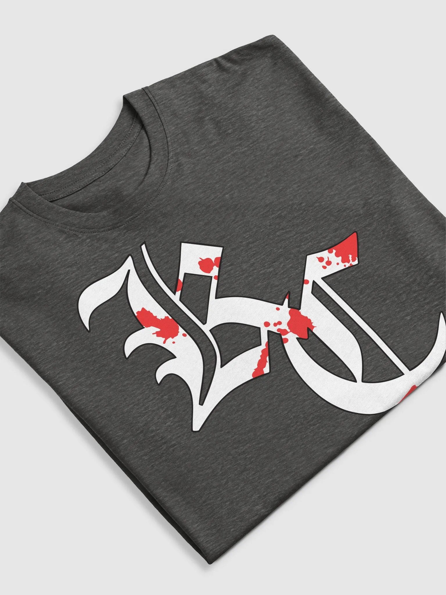 Killer Chronicles Logo Tee. Charcoal. Poly blend. product image (5)