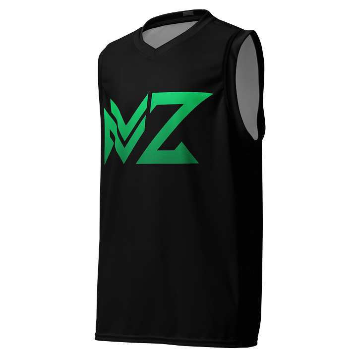 MazManZero Logo Basketball Jersey (Black) product image (1)