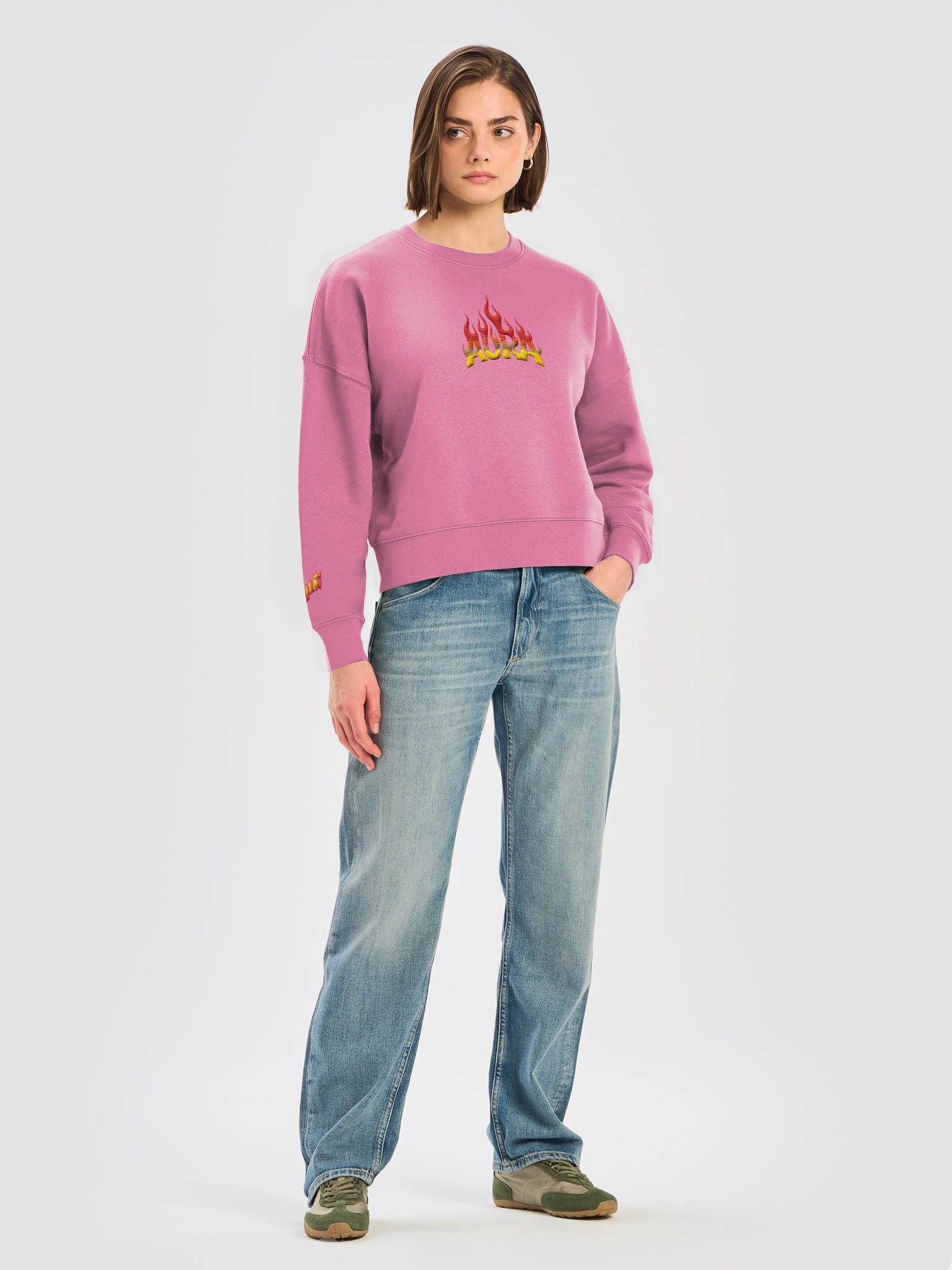 Flame AURA Organic Sweatshirt product image (29)