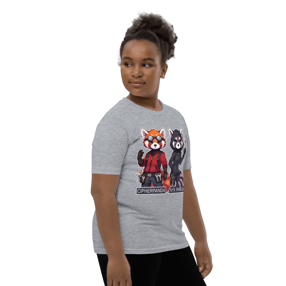 Nyx and Cipher Panda youth Tshirt product image (169)