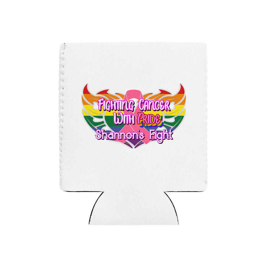 Fighting Cancer w/ Pride - Coozie product image (1)