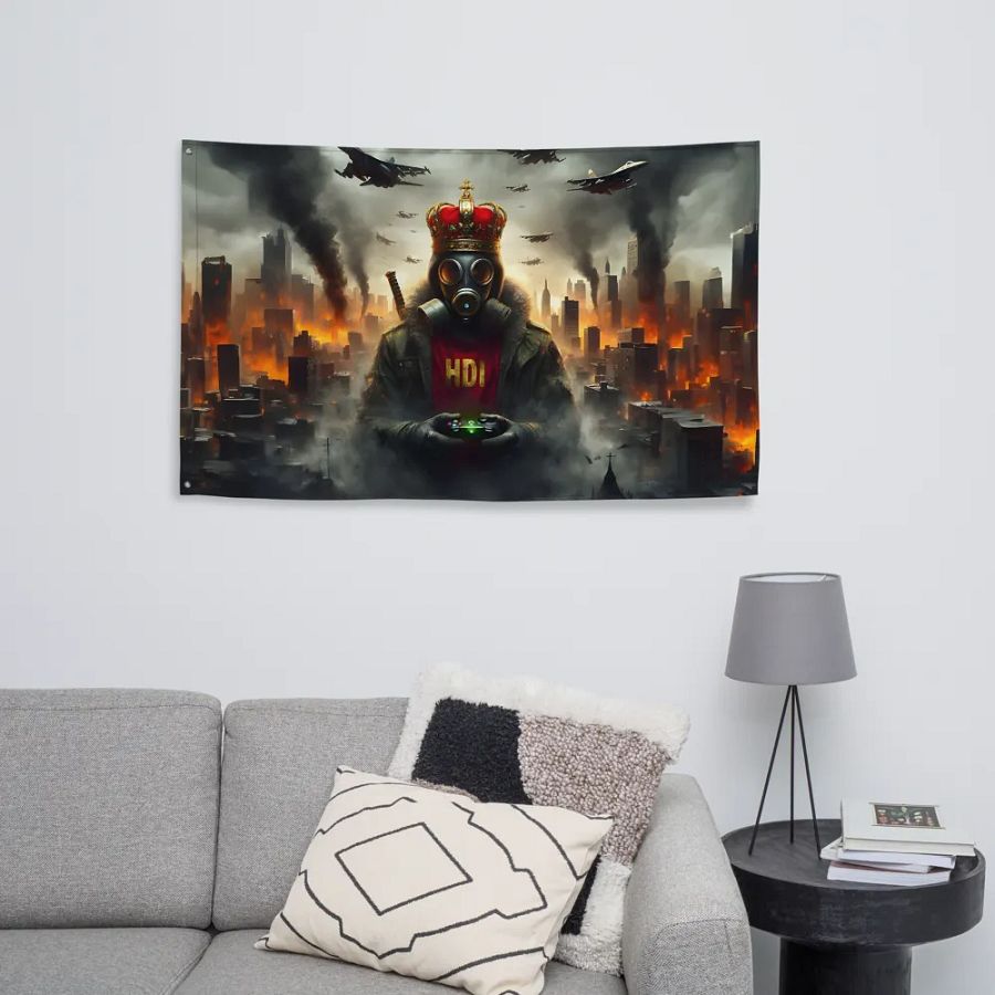 HDI Burning City Flag product image (8)