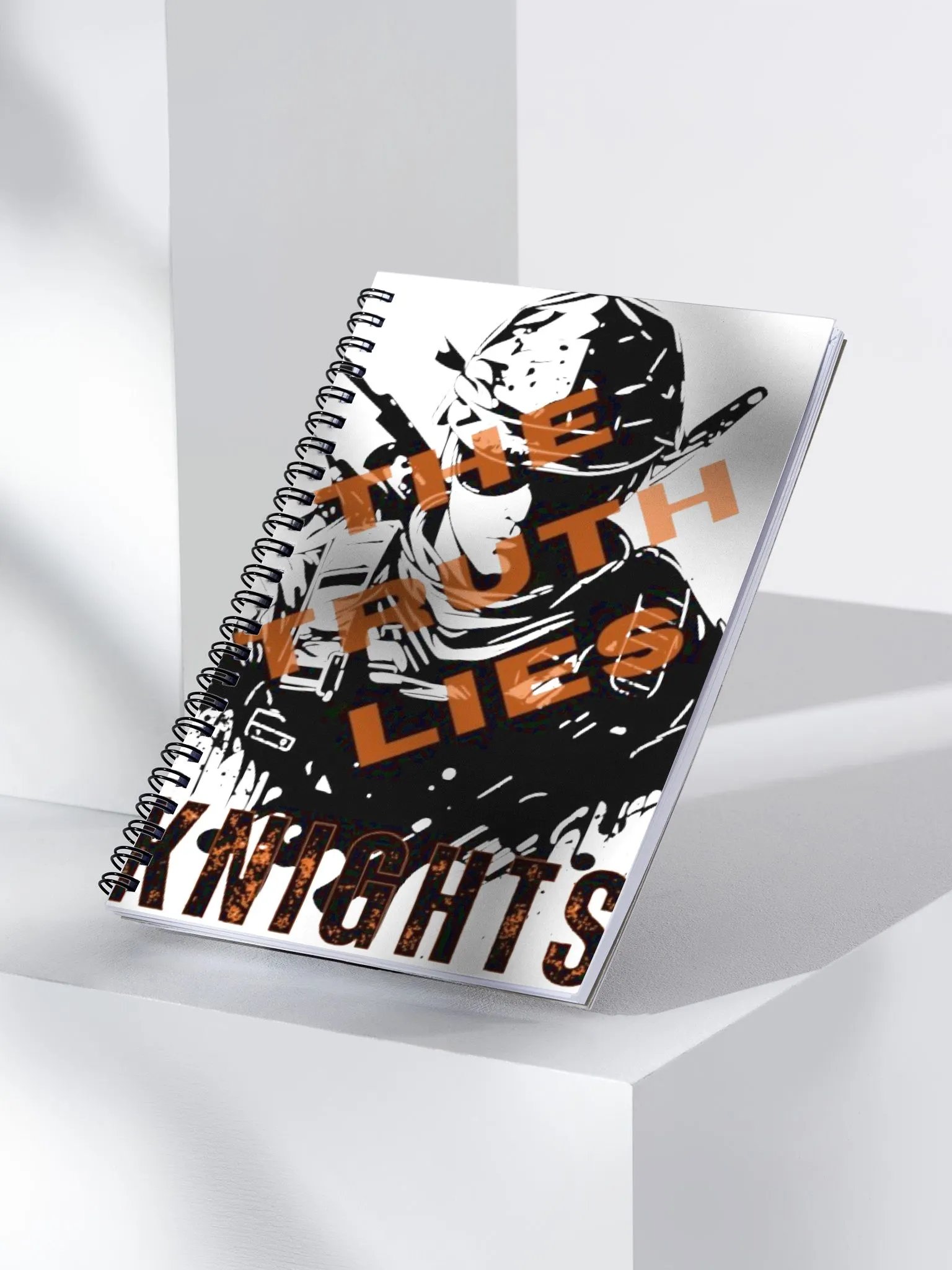 The Truth Lies Spiral Notebook product image (3)