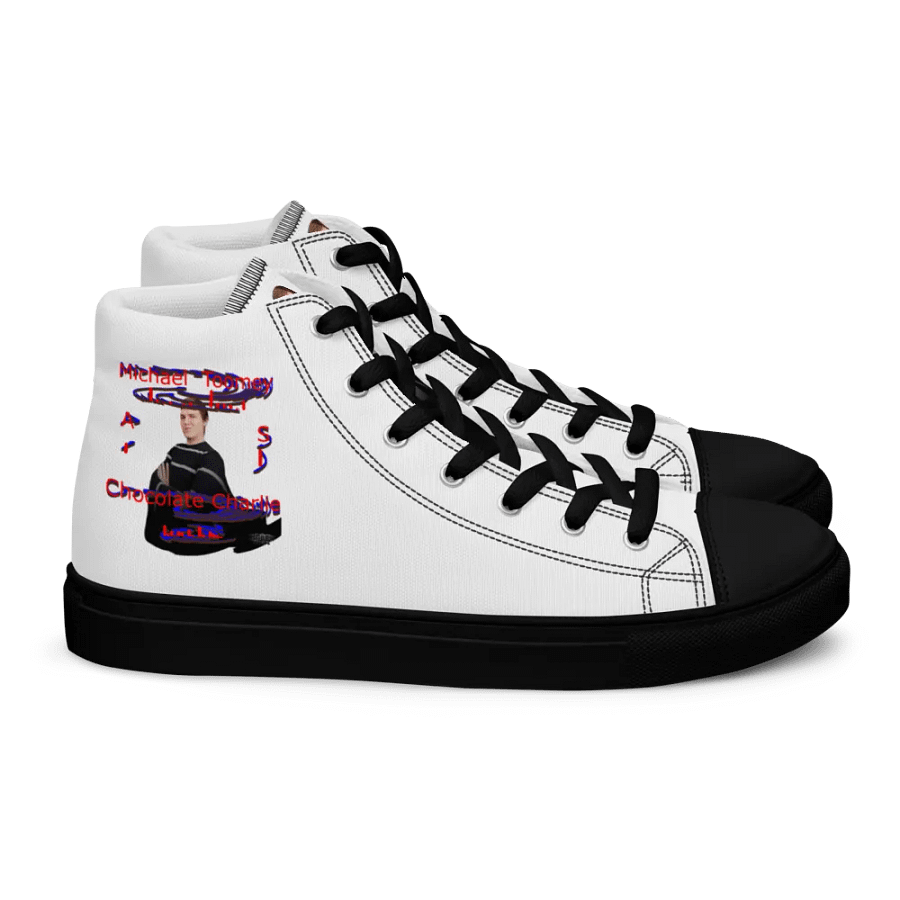 Michael Toomey As Chocolate Charlie 00 - Women's High Top Canvas Shoes product image (2)