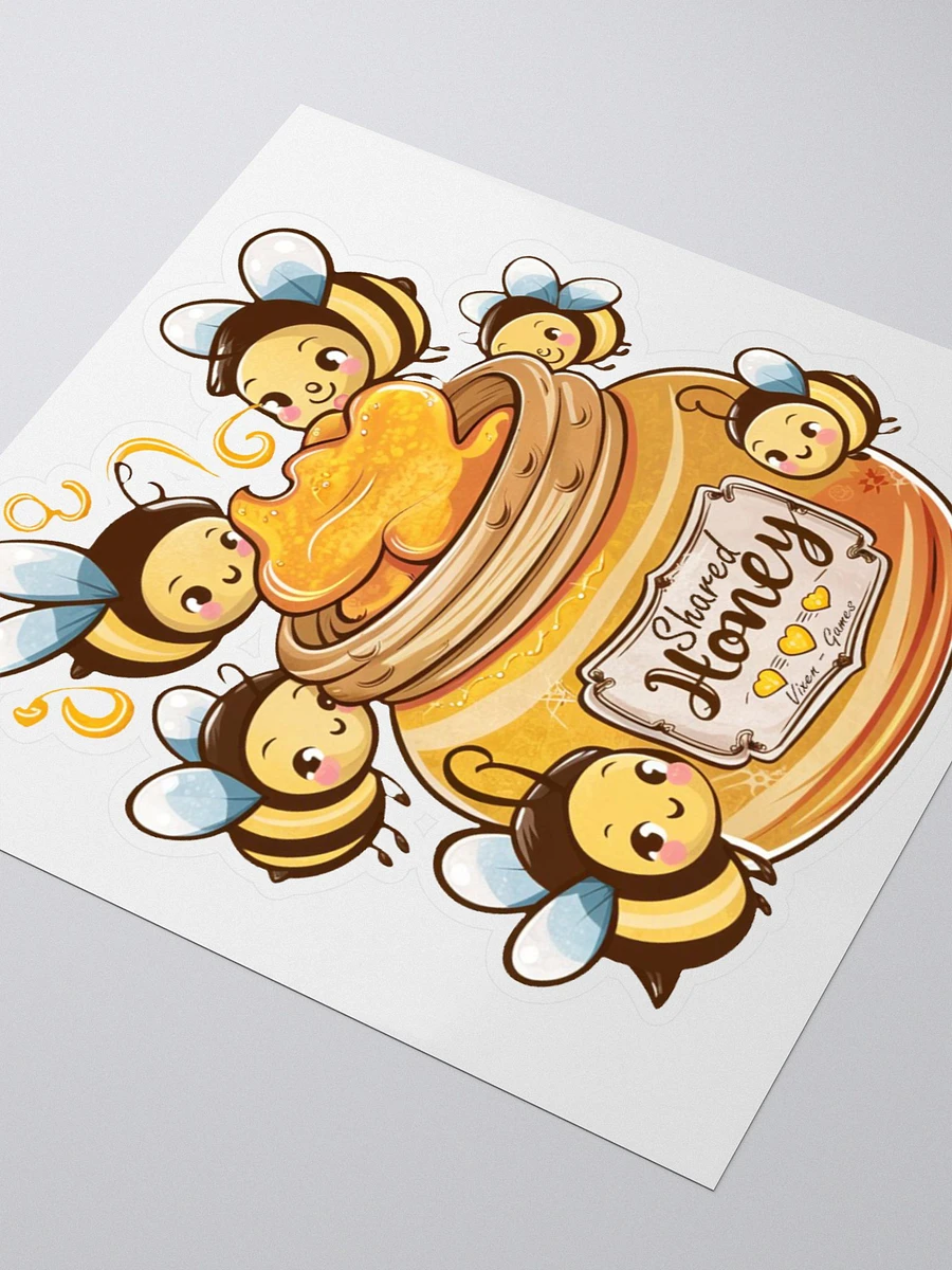 Shared Honey Vinyl Sticker product image (8)