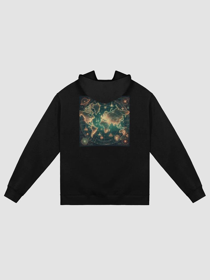 Luminary World Map Oversized Hoodie product image (6)