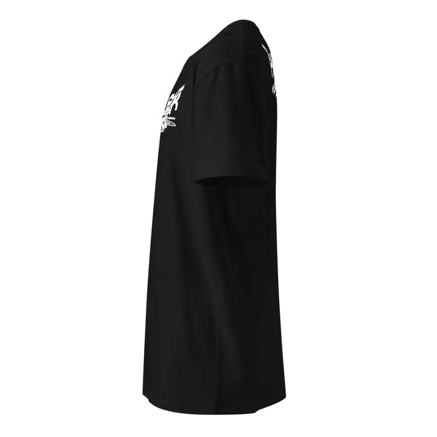 Unisex Premium T-Shirt - Print Embroidered Logo - White HApex Gear Black Logo product image (12)