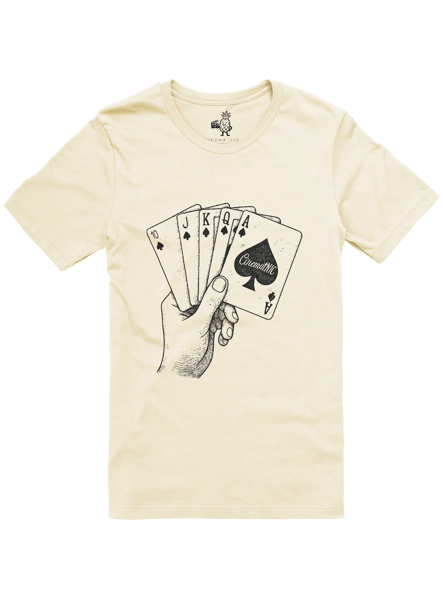 Saloon Royal Flush Poker Cards Western Wear Concert Tee Fit Unisex T-Shirt product image (85)