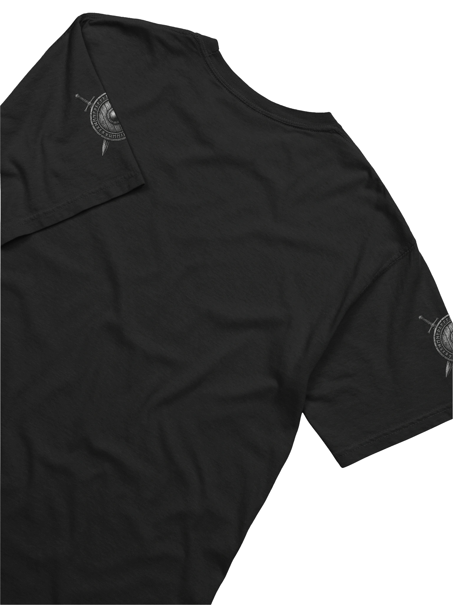 Comfort Colors Garment-Dyed Heavyweight T-Shirt - Norse Skull Front with Shield Sleeve Design product image (79)