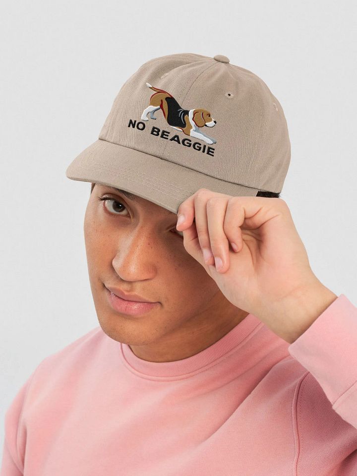 No Beaggie Classic Dad Hat(Embroidered) of a Beagle product image (42)