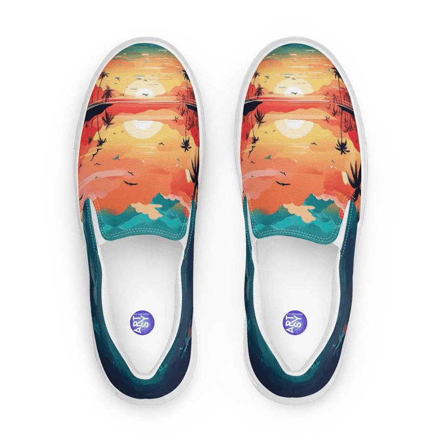 Colorful Sunset All Over Print Shoes product image (6)