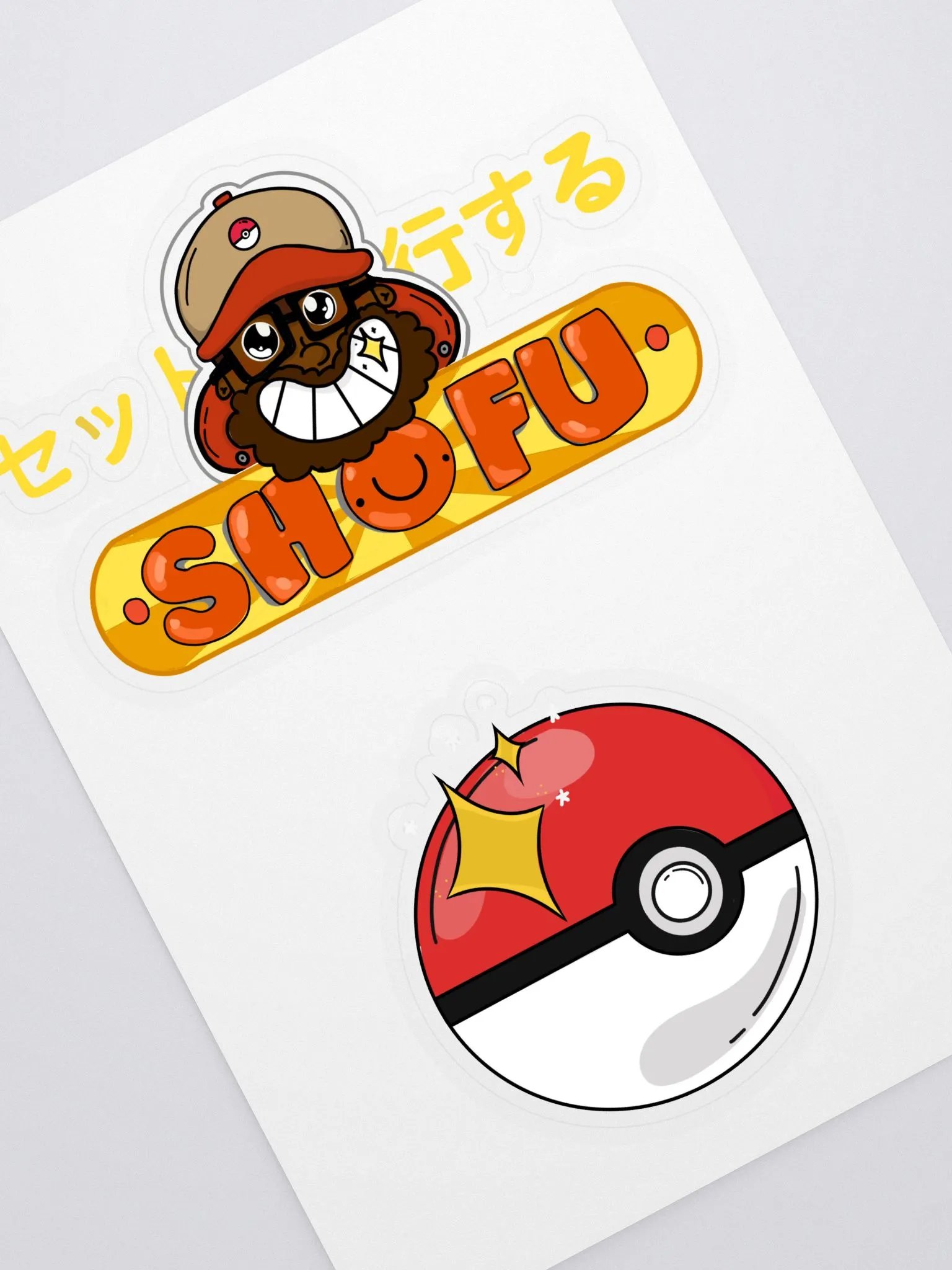 SHOFU RTS Sticker Collection (Red Print) product image (2)