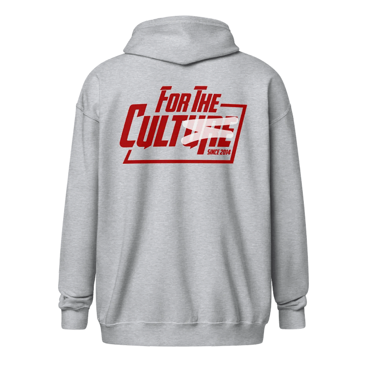 For the Culture Red / White Zip Up product image (9)