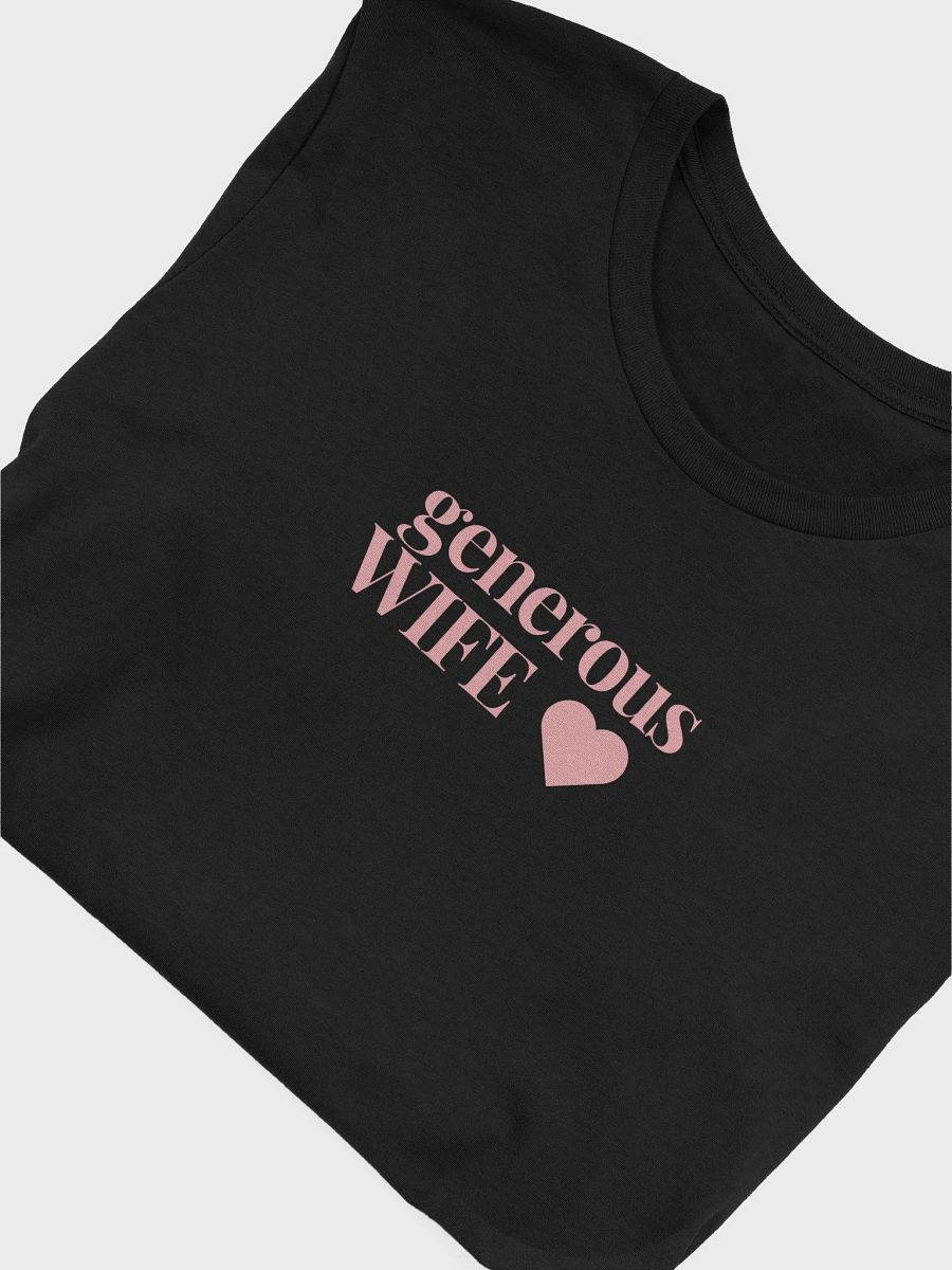Generous Wife - Black T product image (5)