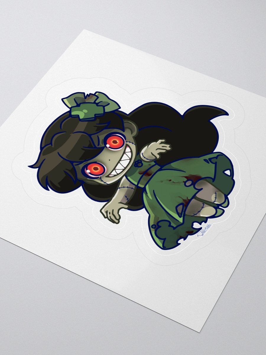 Zombie Girl Kathy-chan Sticker product image (8)