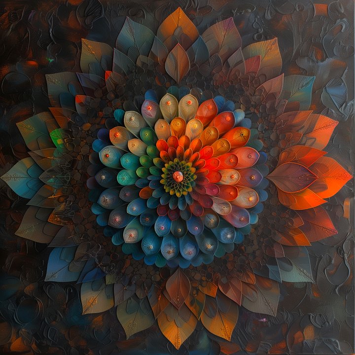 Mandala - wind spinner sublimation design product image (2)