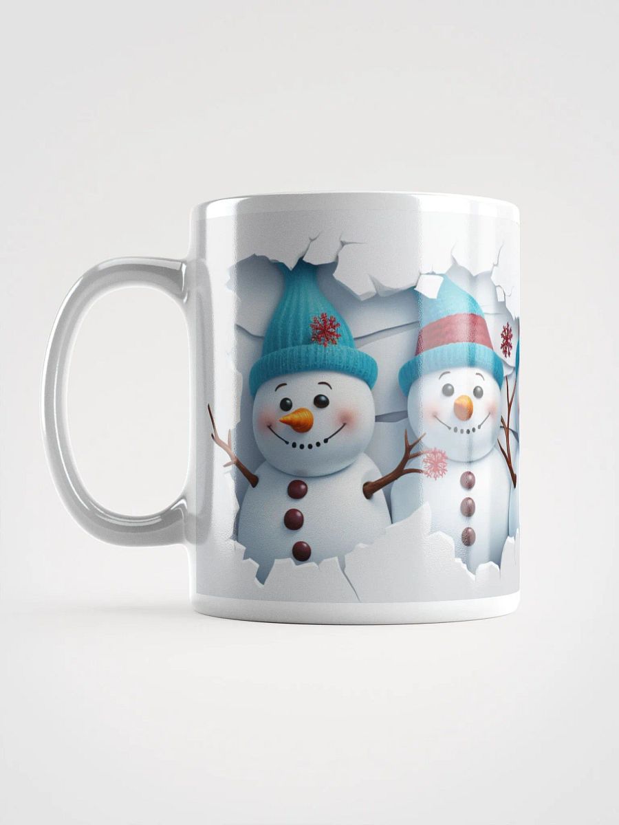 The Chilly Bunch - Snowman Family 3D Christmas Mug product image (17)