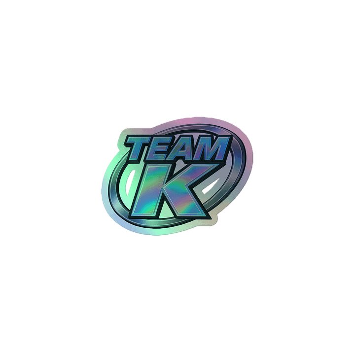 Team K 2000's HOLOGRAPHIC" STICKERS product image (1)