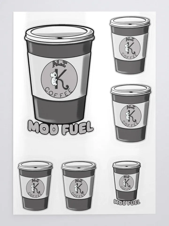 Ali K Coffee 6Stickers product image (2)