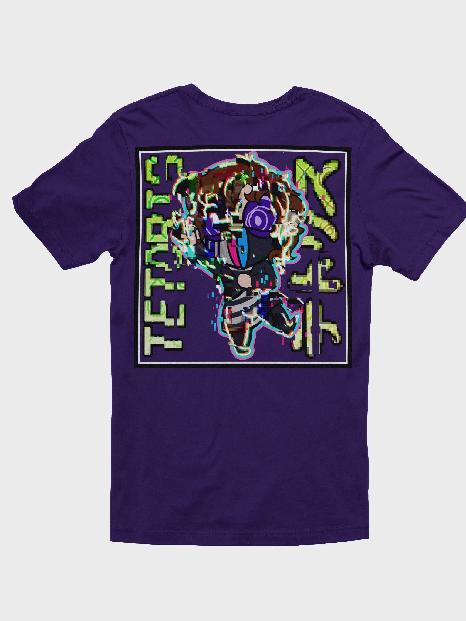 TETORIS - Variant 1 Denny + Glitched Denny Supersoft T-Shirt product image (13)