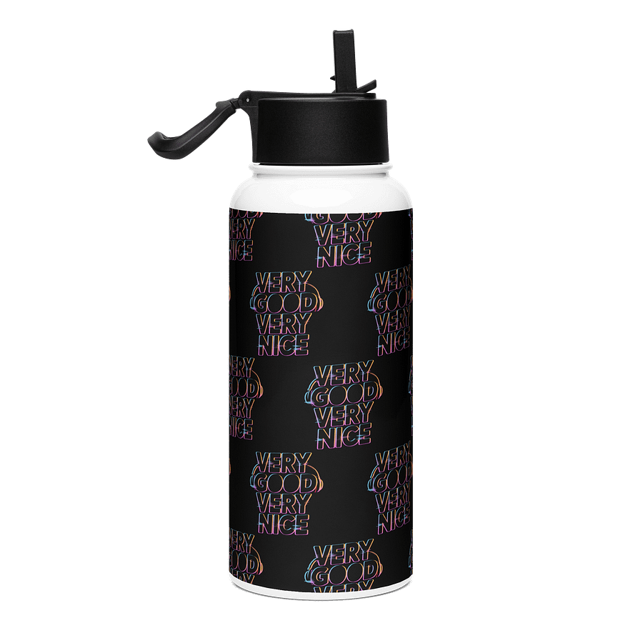 Colorful Vibes Stainless Steel Water Bottle product image (4)