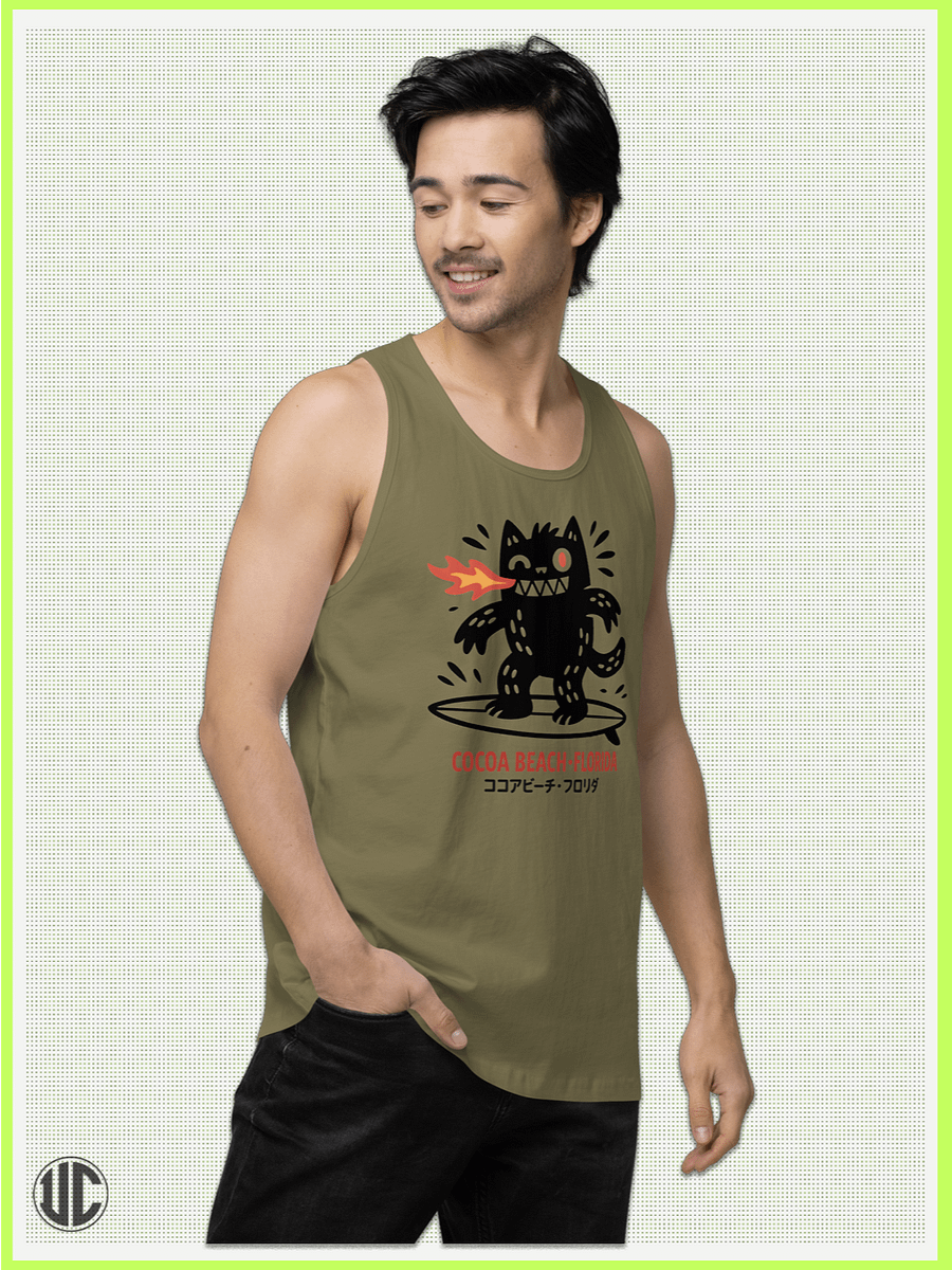 Cocoa Beach Surfer – Men’s Tank Top product image (3)