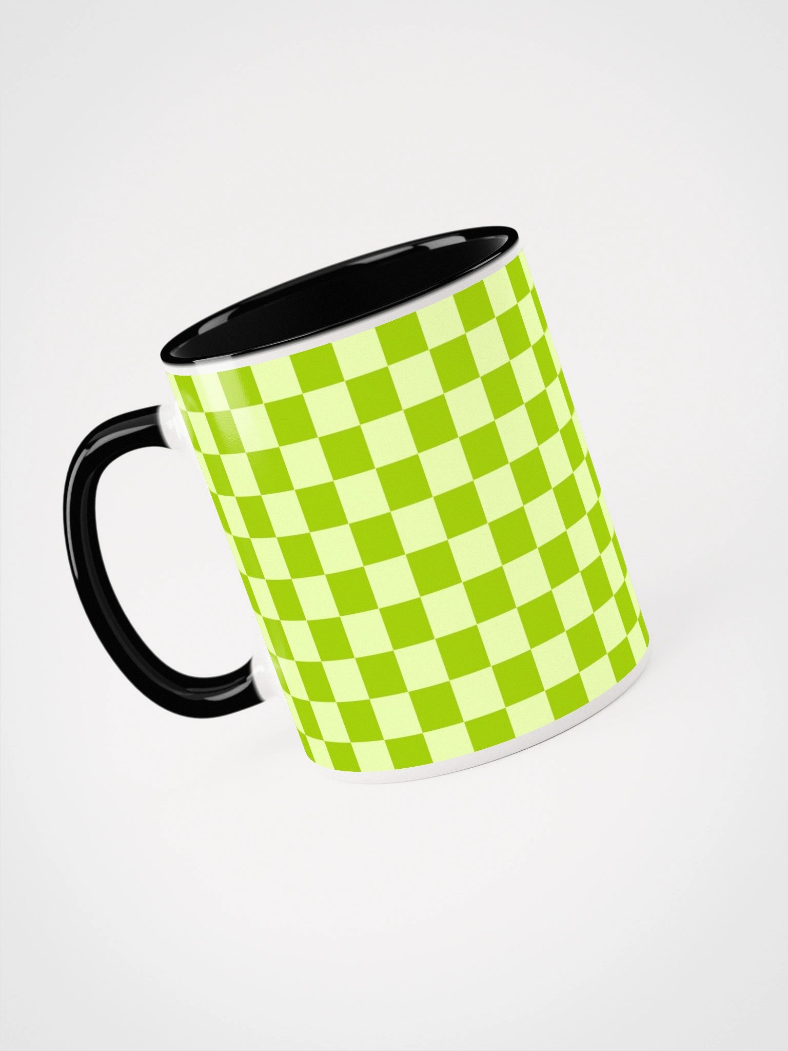 Checkered Mug in Green product image (24)