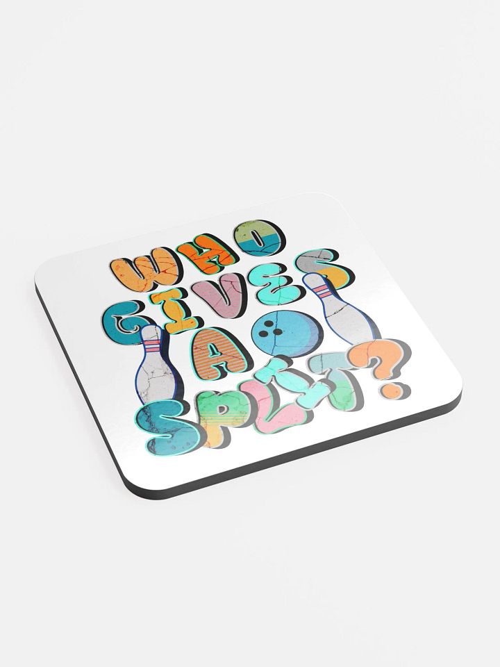 Who Gives A Split? Bowling Personality Coaster Set product image (2)
