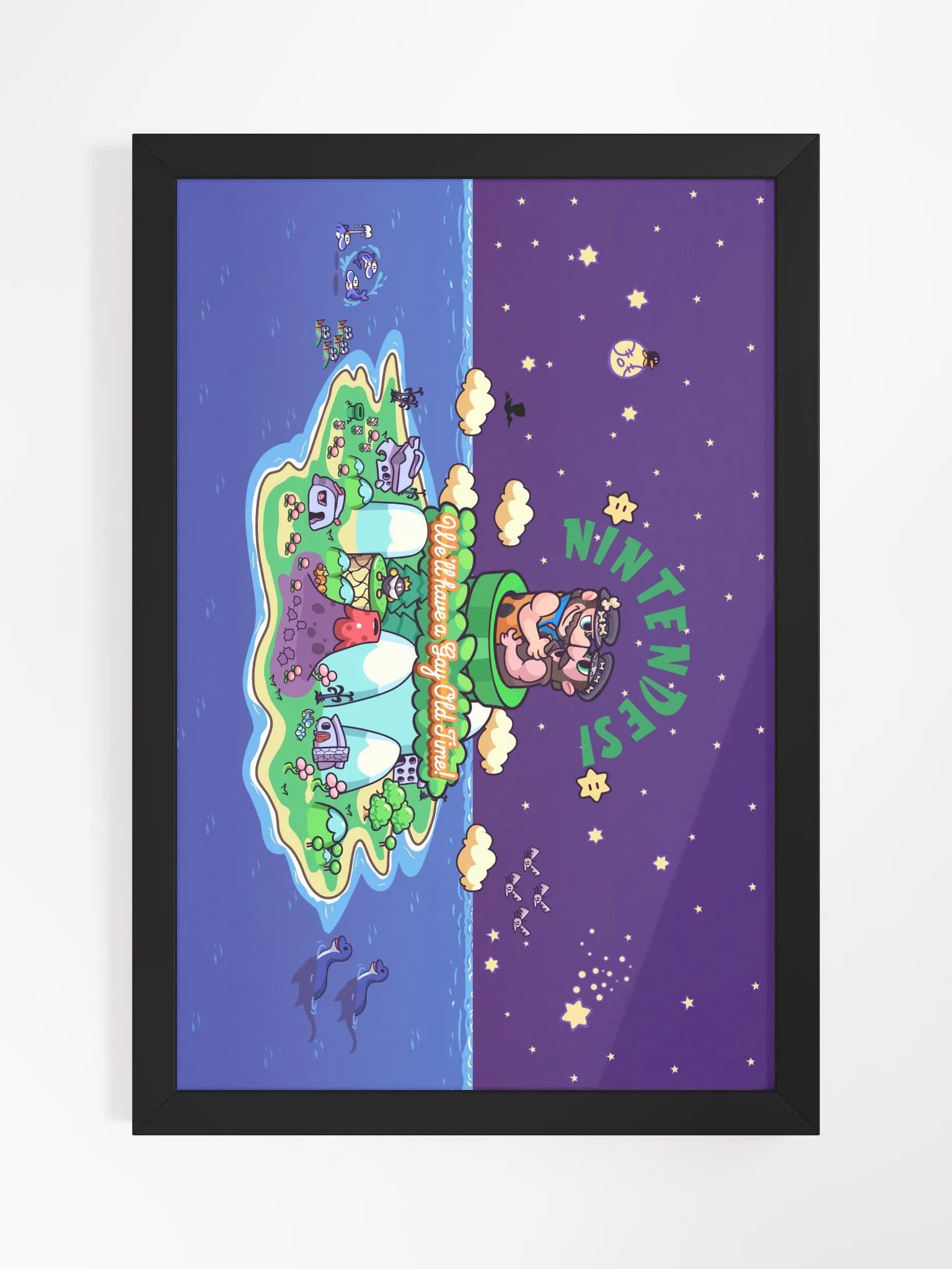 Framed Artwork: We'll have a Gay Old Time! product image (1)