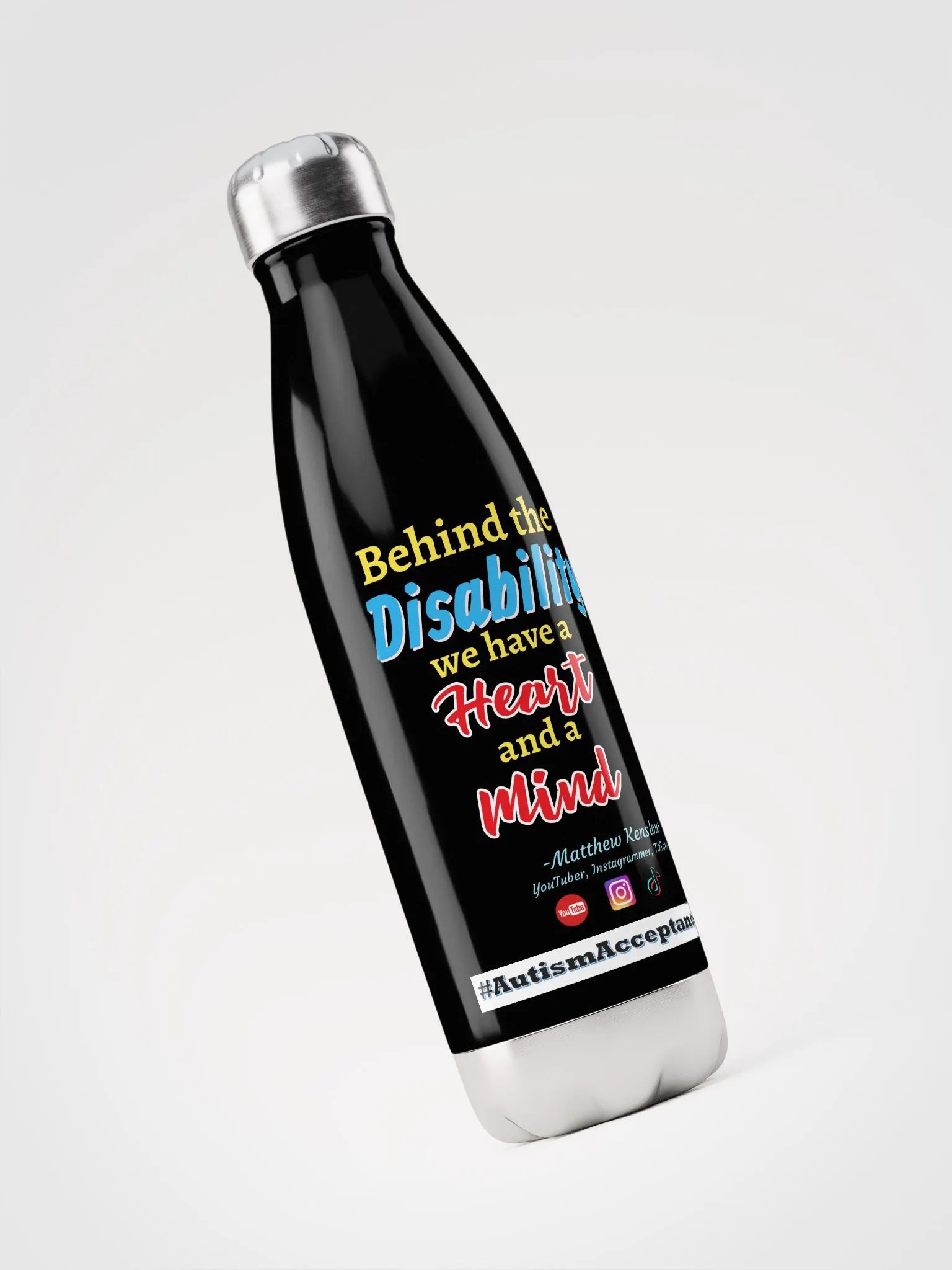 Stainless Steel Water Bottle [Quote 1] product image (3)