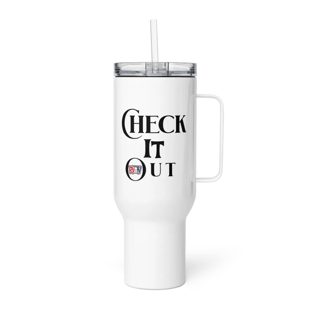 Check It Out - Travel Mug with Handle product image (3)