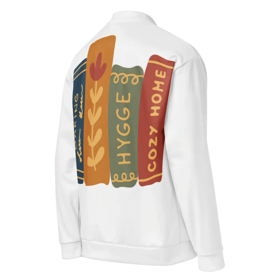 Customizable Book Lover Bomber Jacket product image (6)