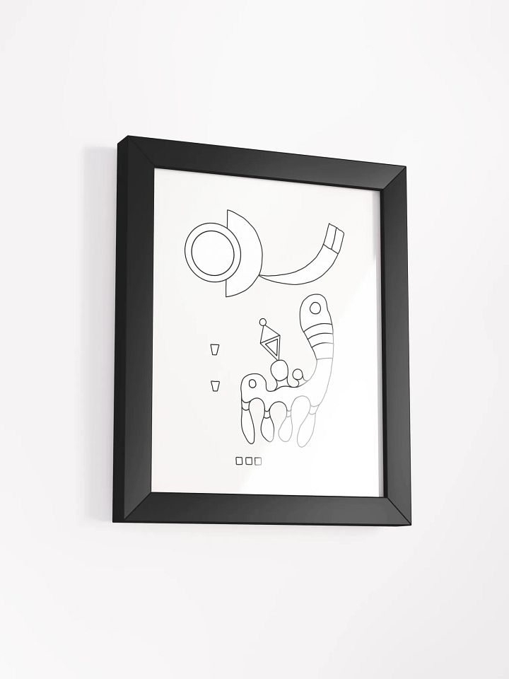 Color-Your-Own Kandinsky's Framed Poster! product image (11)