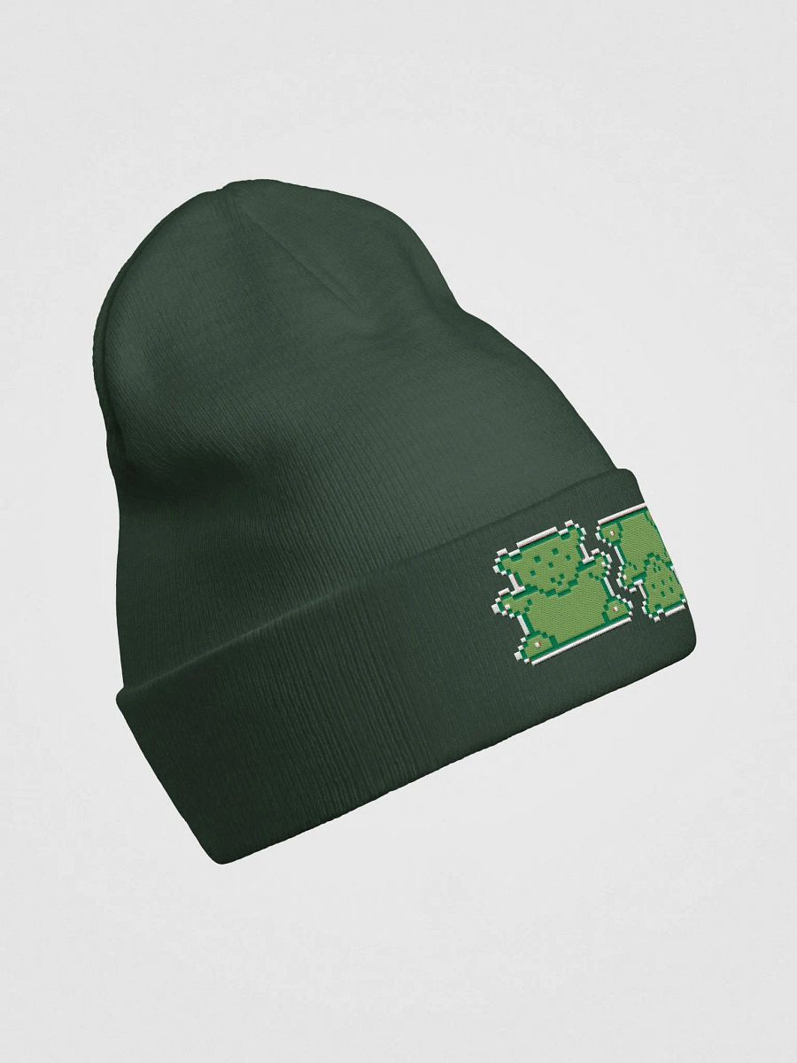 Pixel Alien embroidered beanie product image (6)